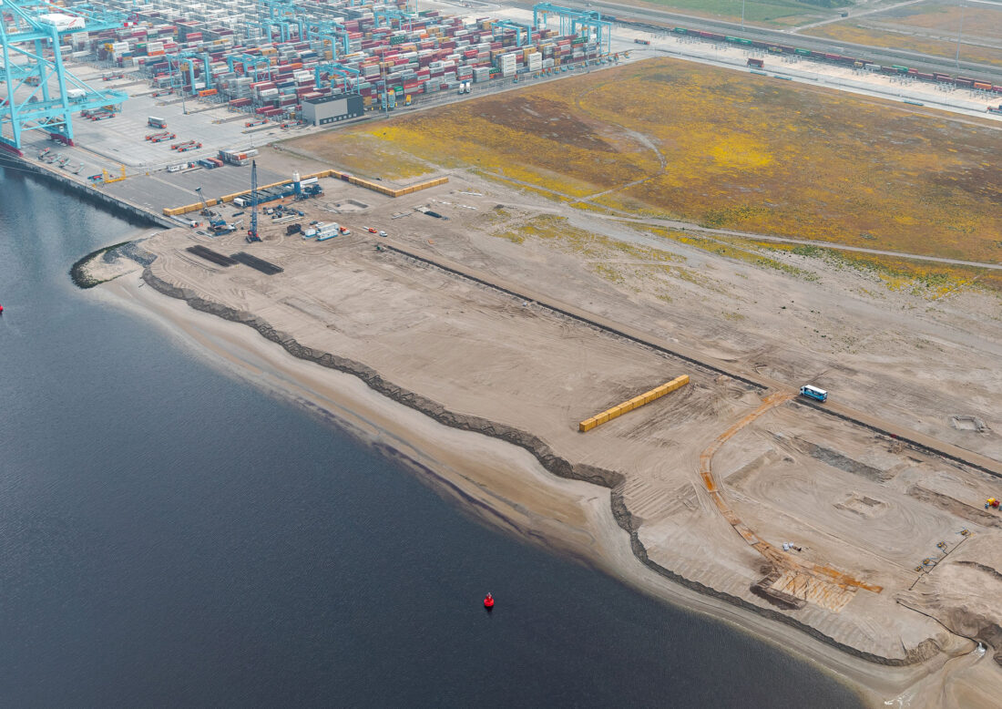 Van Tongeren Watertechniek | project Amaliahaven Rotterdam 2