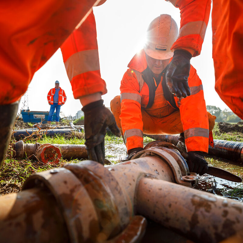 Van Tongeren Watertechniek water afvoeren overzichtsfoto